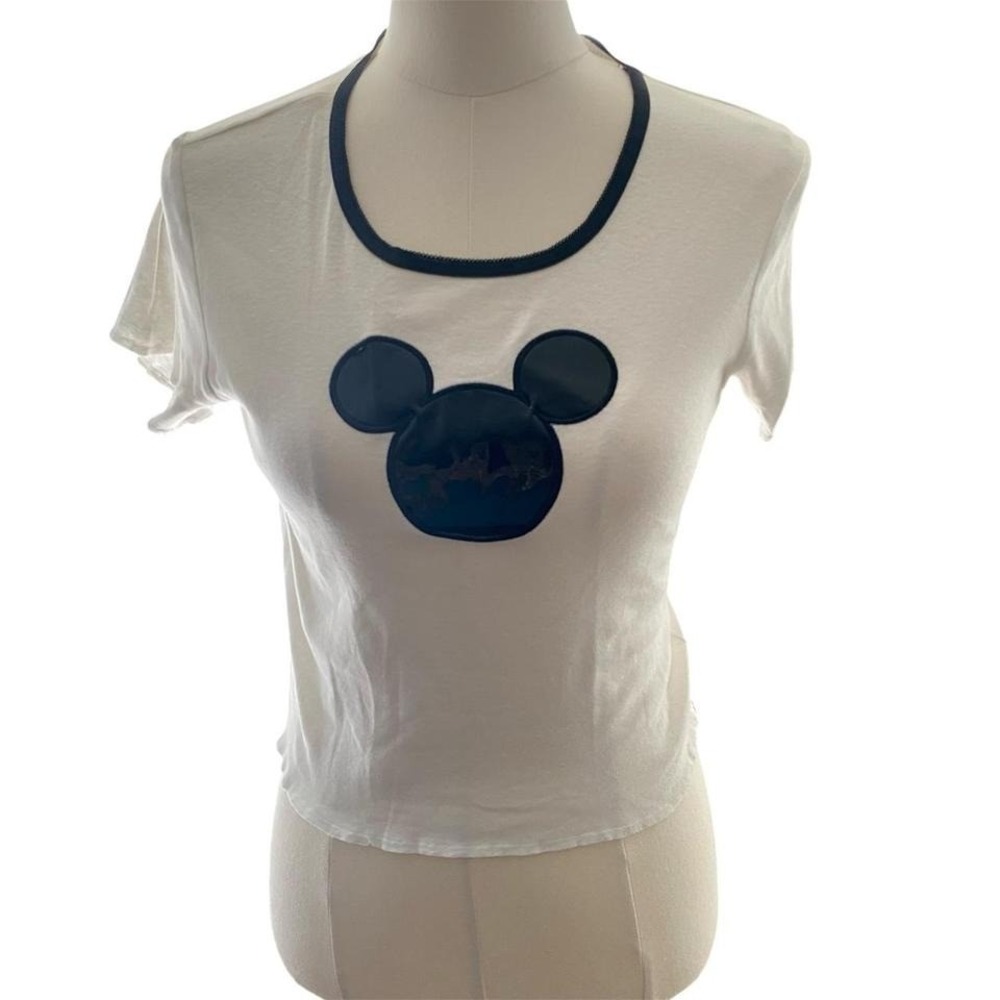 NWT Vintage 90s Disney Mickey Unlimited T-Shirt White Made‎ in USA Medium
